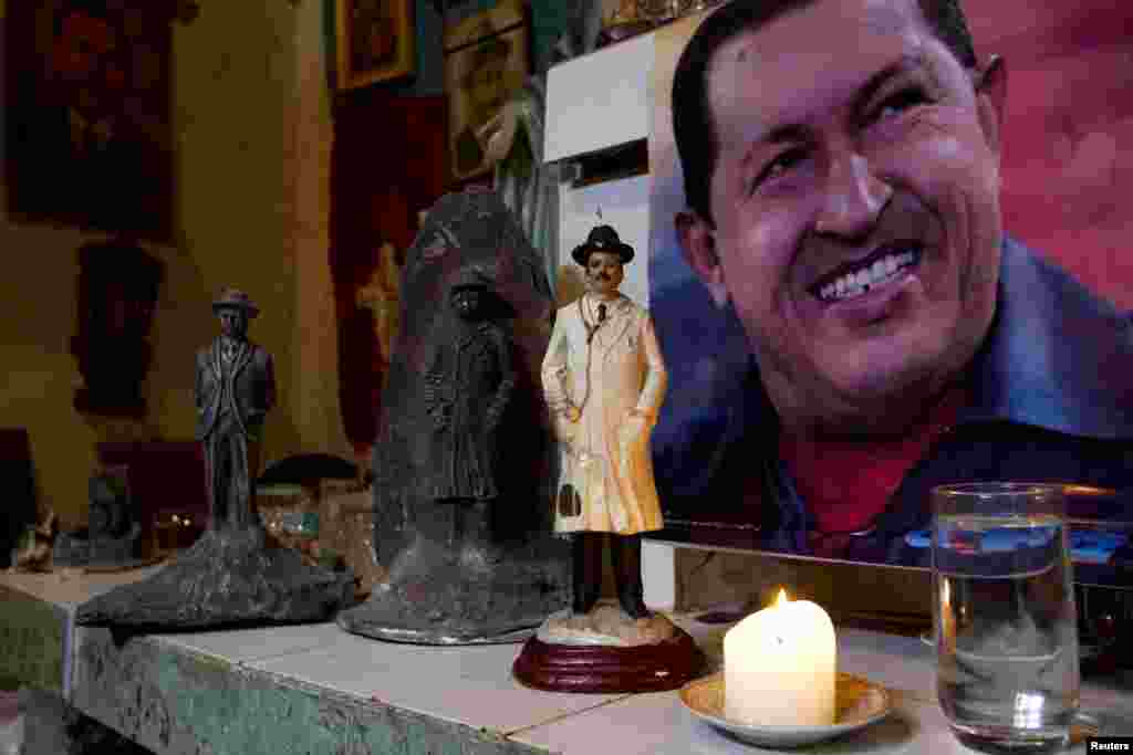 Altar para Chávez