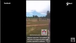 Info Martí | Juego de pelota trata de apagar noche de represión en Cuba
