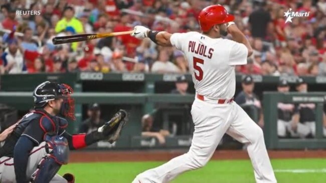 Albert Pujols a dos cuadrangulares de empatar a Alex Rodríguez