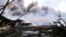 El incendio causó severos daños a las zonas aledañas a la Base de Supertanqueros de Matanzas.