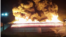 El incendio en el tanque de combustible de Matanzas.