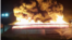 El incendio en el tanque de combustible de Matanzas.