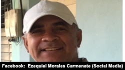 El opositor tunero Ezequiel Morales Carmenate.