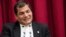 El presidente de Ecuador, Rafael Correa