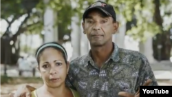 Ismael Boris Reñí, junto a su esposa Aimara Nieto, en una foto de archivo.2016