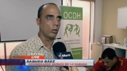 Activista que corrió hacia el Papa en La Habana aprende sobre lucha pacífica en Madrid