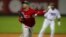 Oliver Pérez de los Naranjeros de Hermosillo de México hace un lanzamiento