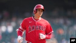 Shohei Ohtani. (AP Photo/Paul Sancya)