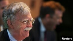 John Bolton, alto funcionario de la Casa Blanca, el 6 de agosto de 2019. (REUTERS/Guadalupe Pardo).