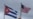 Las banderas de Cuba y EEUU ondean en La Habana. (REUTERS/Norlys Perez)