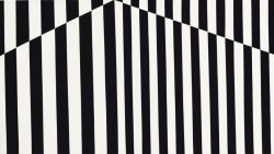 "Verticals" de Carmen Herrera. 