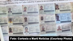 Activistas se manifiestan contra la invasión de Rusia a Ucrania y los jóvenes cubanos enviados a la guerra