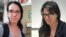 Las periodistas Luz Escobar (izq.) y Elaine Díaz. (Combo de fotos tomadas de Twitter)