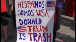 Hispanos reaccionan a cercanía de Donal Trump a la Casa Blanca