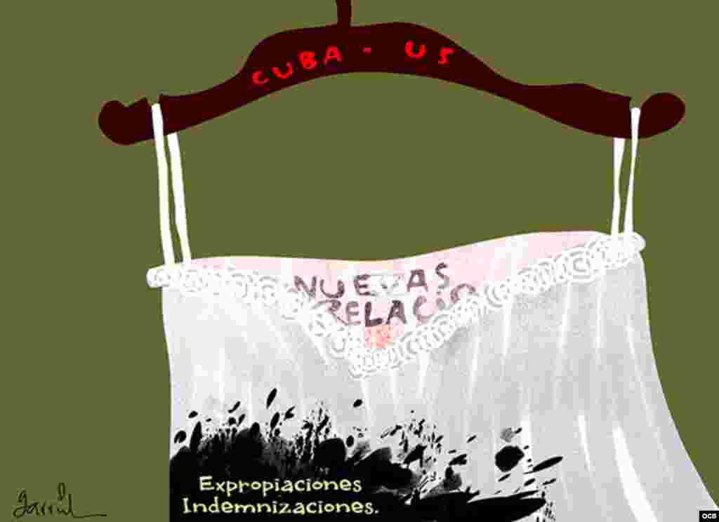 Garrincha's cartoon about expropriations