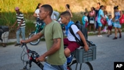 El inicio de clases en Cuba.