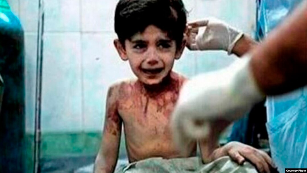 Niño sirio que clamó "Voy a contar todo a Dios".