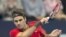 El suizo Federer derrotó al croata Karlovic 7-6 (8), 3-6, 6-3.