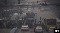 Contaminación ambiental en Pekín