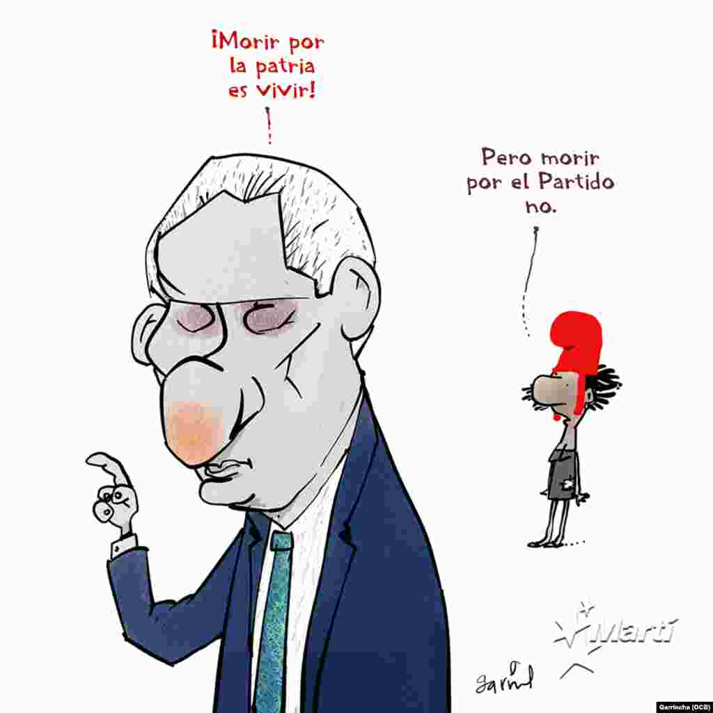 ¡Que alguien le diga que nadie se muere por él!