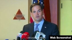 El senador republicano por Florida, Marco Rubio.