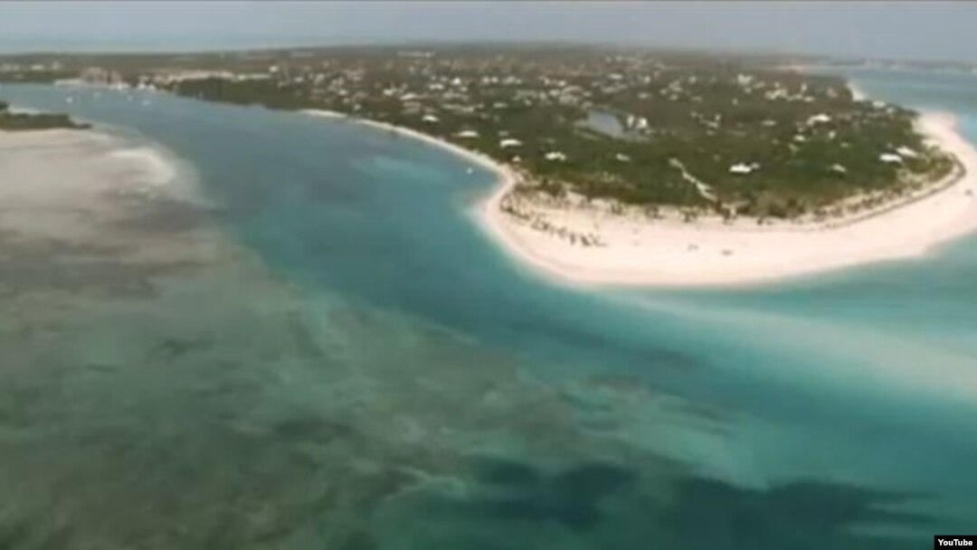 Islas Turcas y Caicos, al norte de Haití.
