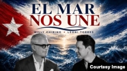 Portada de la canción El Mar nos Une, de Leoni Torres y Willy Chirino. 