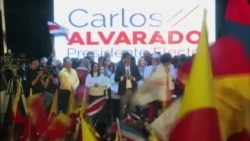 Oficialista Carlos Alvarado se convierte en presidente de Costa Rica