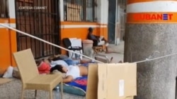 Albergados en La Habana se quejan que el gobierno los tiene en el olvido