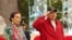 El presidente de Nicaragua Daniel Ortega y su esposa Rosario Murillo, vicepresidenta del país. 