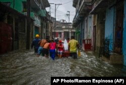 Inundaciones en La Habana el 3 de junio de 2022.