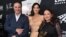 El actor cubanoamericano Andy García, la actriz puertorriqueña Adria Arjona y la cantante cubanoamericana Gloria Estefan. (Foto: Twitter: @GloriaEstefan)