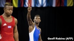 Alan Vera, oriundo de Santiago de Cuba, el 15 de julio de 2015 en los Juegos Panamericanos. (Geoff Robins / AFP).
