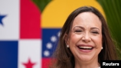 La premio Nobel de la paz, María Corina Machado, insistió en definir un cronograma electoral para celebrar comicios en 2027. (Reuters).