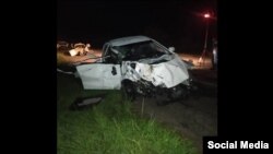 Accidente en el kilómetro 238 de la autopista nacional, entre Cienfuegos y Villa Clara. (Foto: Facebook)