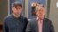 Alberto Fonseca Ortega, hermano del preso político Roberto Pérez Fonseca, y el eurodiputado Hermann Tertsch. 