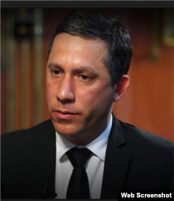 El ex consejero de la Embajada de Venezuela en Irak Misael Lopez (CNN)