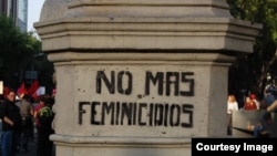 Campaña contra feminicidios. (Foto: Cortesía)