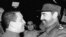 Hugo Chavez y Fidel Castro en La Habana, Cuba en 1994.