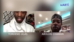 La conversación de Yordenis Ugás y Aroldis Chapman