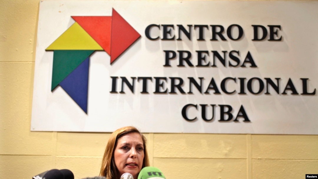 
Josefina Vidal, de la cancillería cubana