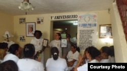 Damas de Blanco realizan Te Literario en La Hanana/ junio /18/ 2013