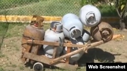 Gas licuado en Cuba.