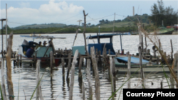 Embarcadero de Cabañas.