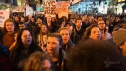 Protestas en varias ciudades del país tras la victoria de Donald Trump