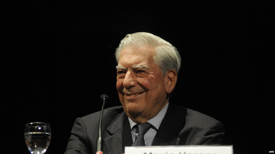 El escritor peruano Mario Vargas Llosa, Premio Nobel de Literatura. 