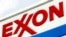 Logo de una estación de servicio Exxon en Nueva York. 