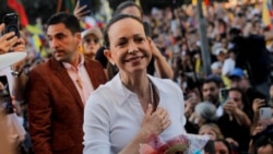 Maria Corina Machado prepara concentración masiva en Madrid