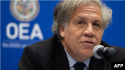 Luis Almagro, secretario general de la Organización de Estados Americanos, OEA