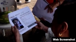 Familiares buscan a inmigrantes cubanos desaparecidos en México. Foto: Captura de pantalla video de Reuters 
